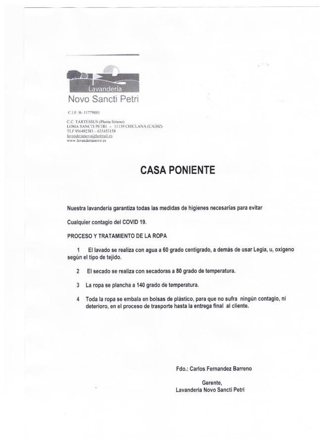 Casa Poniente Villa Chiclana de la Frontera Exterior photo